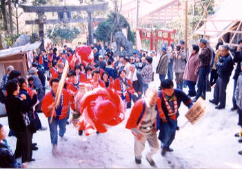 梵天奉納祭について